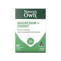 Natures Own Magnesium + Energy Effervescent 60 정 17023