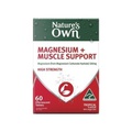 Natures Own Magnesium + Muscle Support Effervescent 60 정 17028