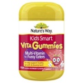 Natures Way Kids Smart Vita Gummies Multi-Vitamin for Fussy Eaters 150 Pastilles Exclusive Size 17144