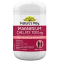 Natures Way Magnesium Chelate 1000mg 100 정 17173