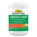 Natures Way Ginkgo 2000 Brain & Memory 120 정 17175
