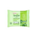 심플 Biodegradable Cleansing Wipes 25 pack 19432