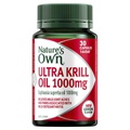 [네이쳐스온] Natures Own Ultra Krill Oil 1000mg 30 Capsules NEW 15813