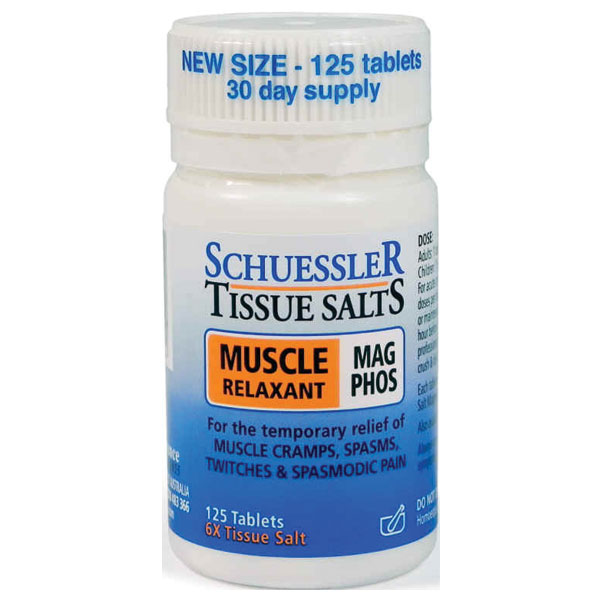 [마틴앤플레즌스] Tissue Salts Mag Phos Muscle Relaxant (근육이완) 125정