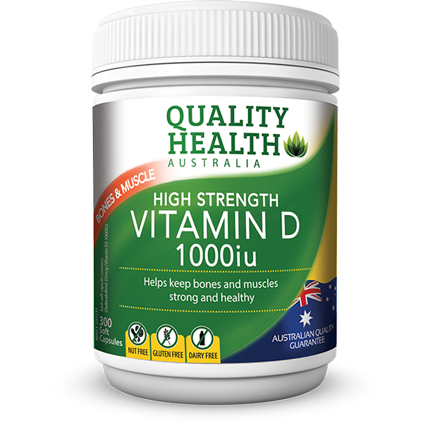 [퀄리티헬시] 고함량 비타민D 1000IU 300정