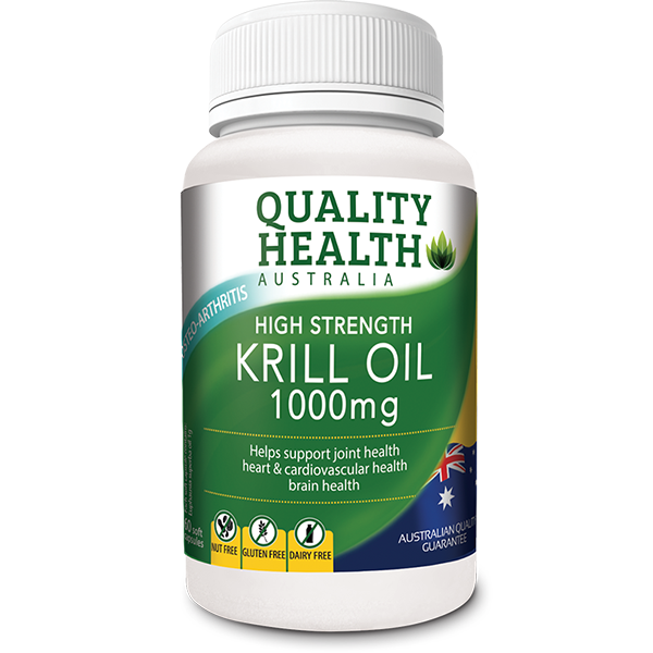 [퀄리티헬시] 고함량 크릴오일 1000mg 60정