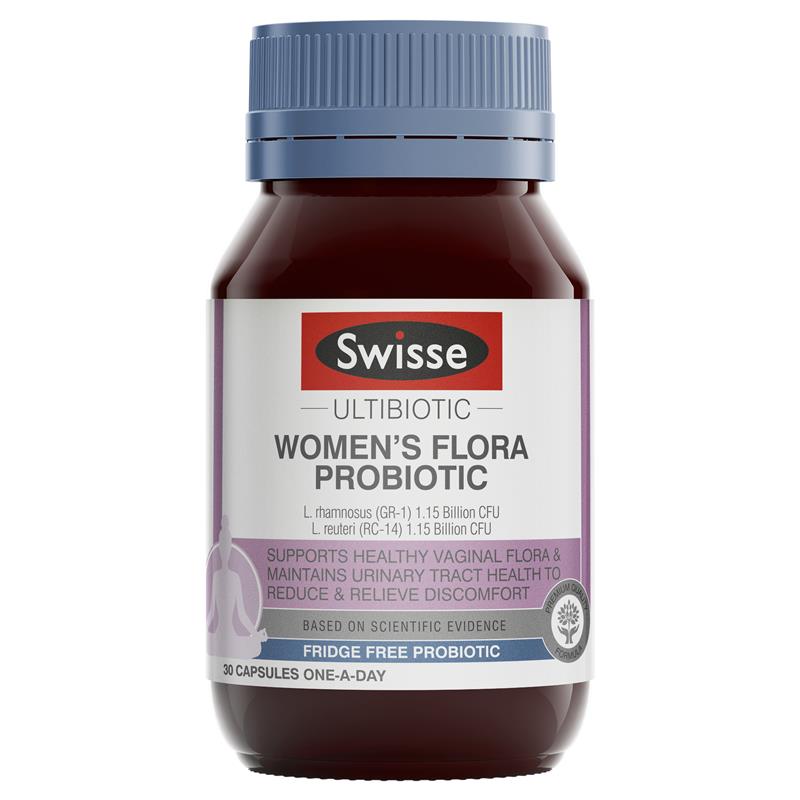 [스위스] 여성 플로라 프로바이오틱 30캡슐