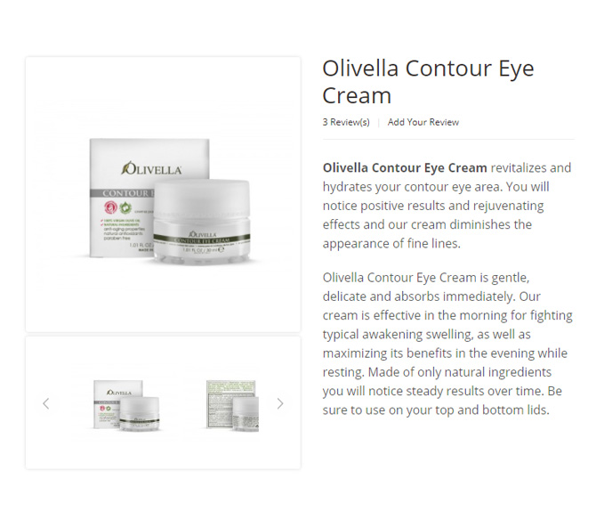  [올리벨라] 컨투어 아이크림 30ml