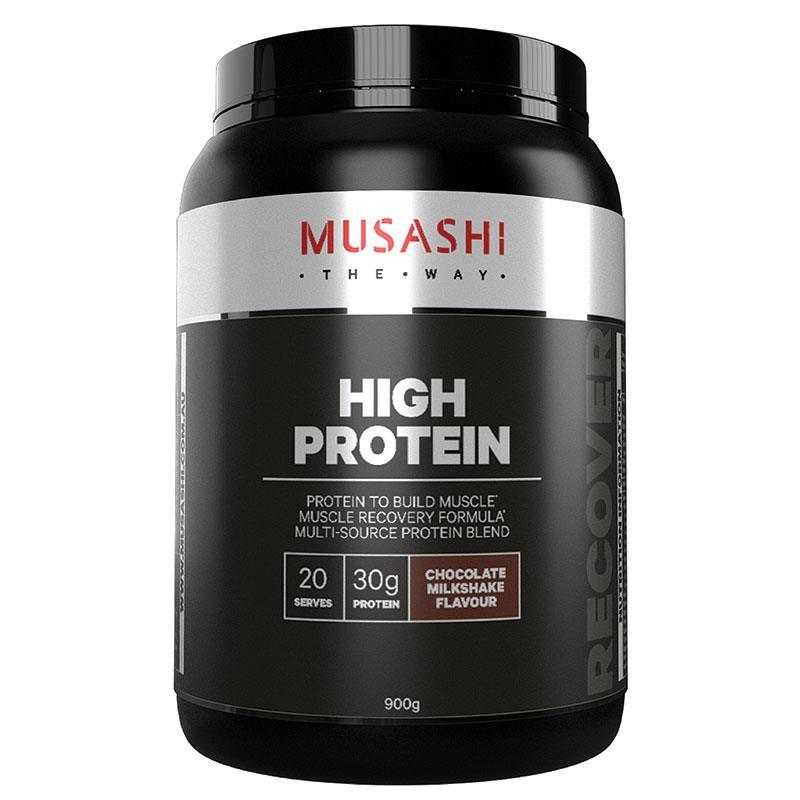 [무사시] 하이 프로틴 초콜릿맛 900g Musashi High Protein Chocolate 900g