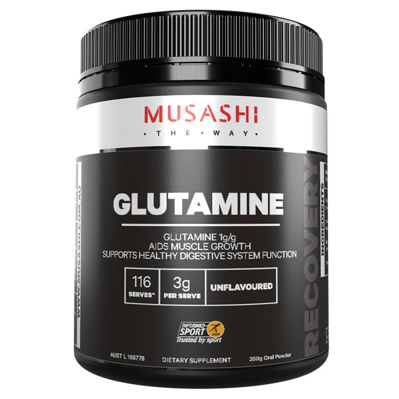 [무사시] 글루타민 350g Musashi Glutamine Unflavoured 350g