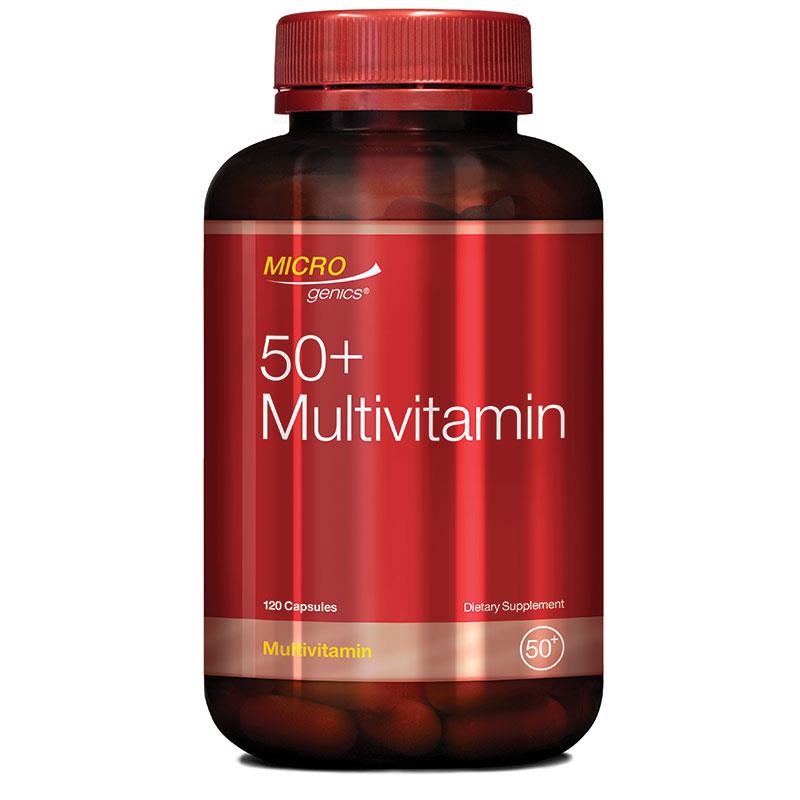 [마이크로제닉스] 50세이상 멀티비타민 120캡슐