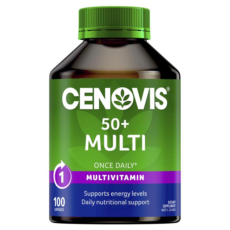 [세노비스] 멀티비타민 50세이상 100캡슐