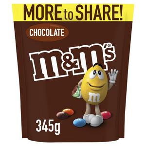 [M&M] M&M 밀크 초콜릿 라지 파우치 345g