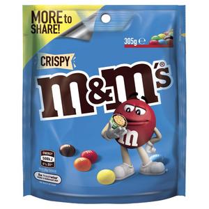 [M&M] M&M 크리스피 초콜릿 라지 파우치 305g