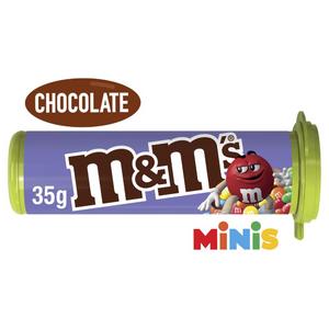 [M&M's] 엠앤엠즈 초콜릿 미니 튜브 35g