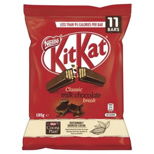 [킷캣] Kit Kat 밀크 초콜릿 11피스 185g 