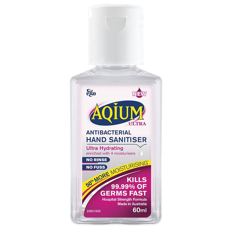 [아퀴움] AQIUM Hand Sanitiser Ultra 아퀴움 손소독제 새니타이저 울트라 60ml (한정수량)