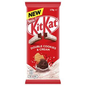 [킷캣] Kit Kat 쿠키 & 크림 초콜릿 블록 170g