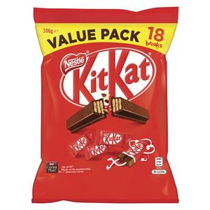 [킷캣] Kit Kat 초콜릿 라지팩 18피스 306g