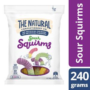 [더내츄럴] 사워 스퀌스 Sour Squirms 젤리 240g