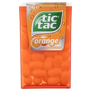 [틱택] Tic Tac 오렌지맛 24g