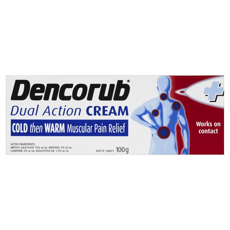 [덴코럽] 듀얼 액션 크림 100g Dencorub Dual Action Cream 100g