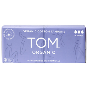 [톰 오가닉] 슈퍼 탐폰 16P Tom Organic Super Tampon 16P