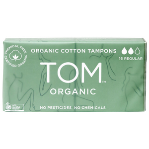 [톰 오가닉] 레귤러 탐폰 16P Tom Organic Regular Tampons 16P