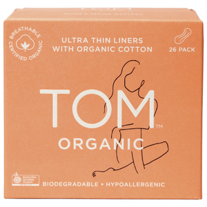[톰 오가닉] 울트라 씬 라이너 26P Tom Organic Ultra Thin Liners 26P