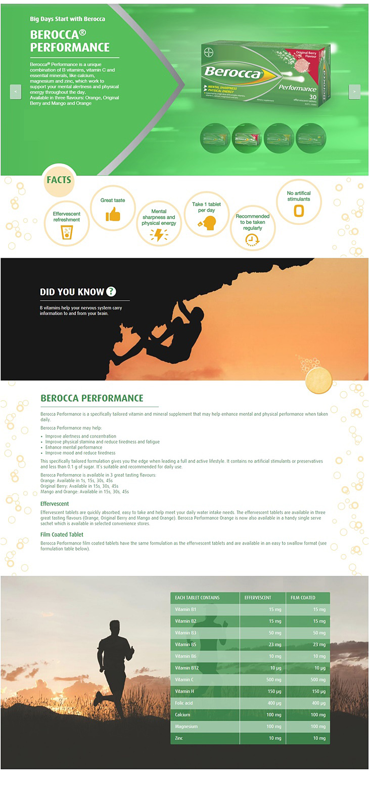  [베로카] 발포비타민 퍼포먼스 오리지널 60정 (신제품)