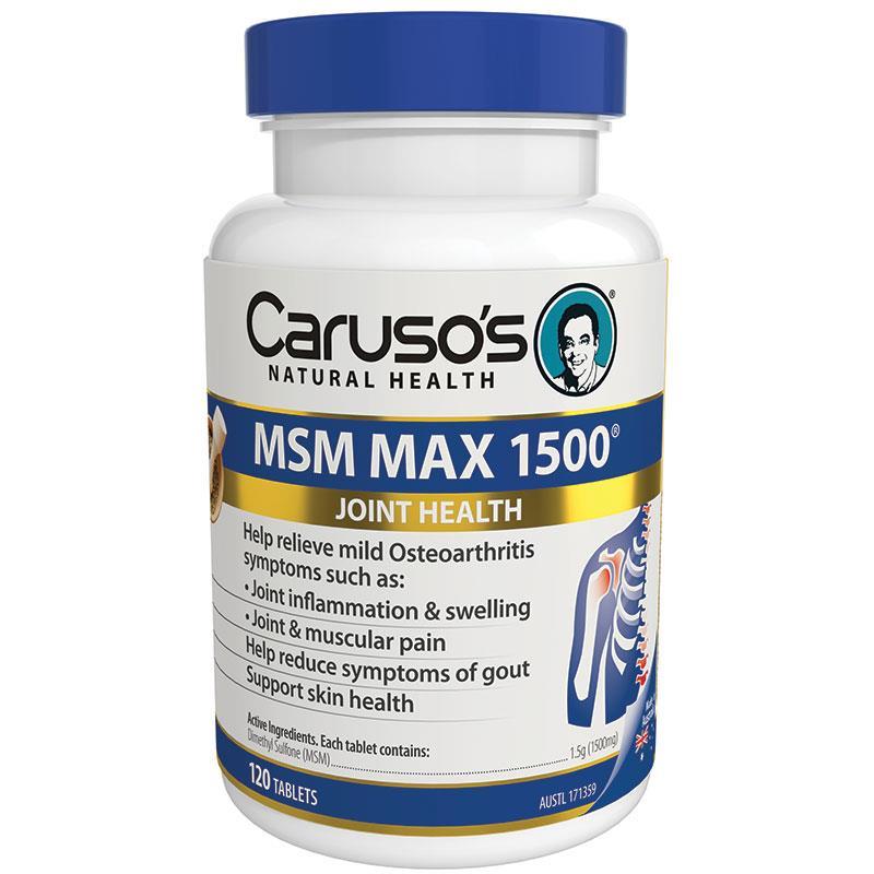 [카루소스]내츄럴 헬시 MSM Max 1500mg 120정