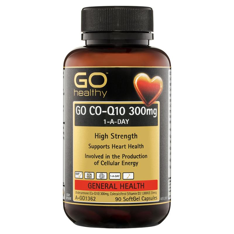 [고헬시] Go Healthy  코엔자임 큐텐 300mg + 비타민 D3 1000IU 90캡슐