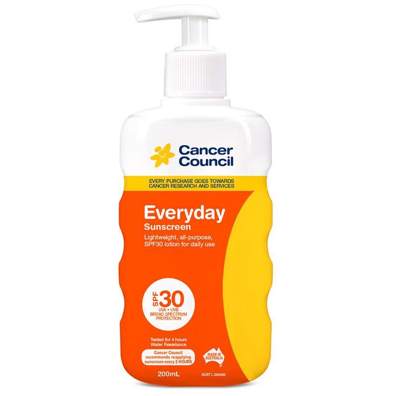 [캔서카운슬] 에브리데이 선스크린 SPF30+ 200ml 펌프