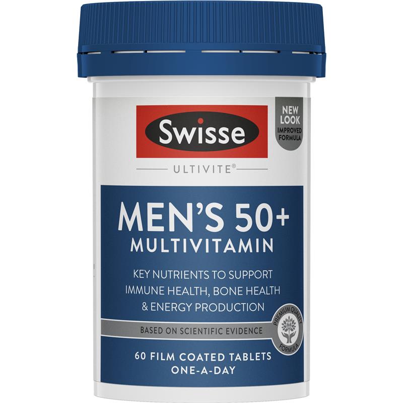 [스위스] 50세이상 남성 멀티비타민 60정