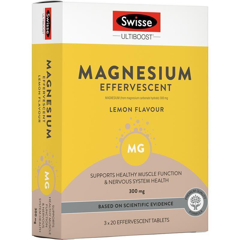 [스위스] 마그네슘 발포정 60정