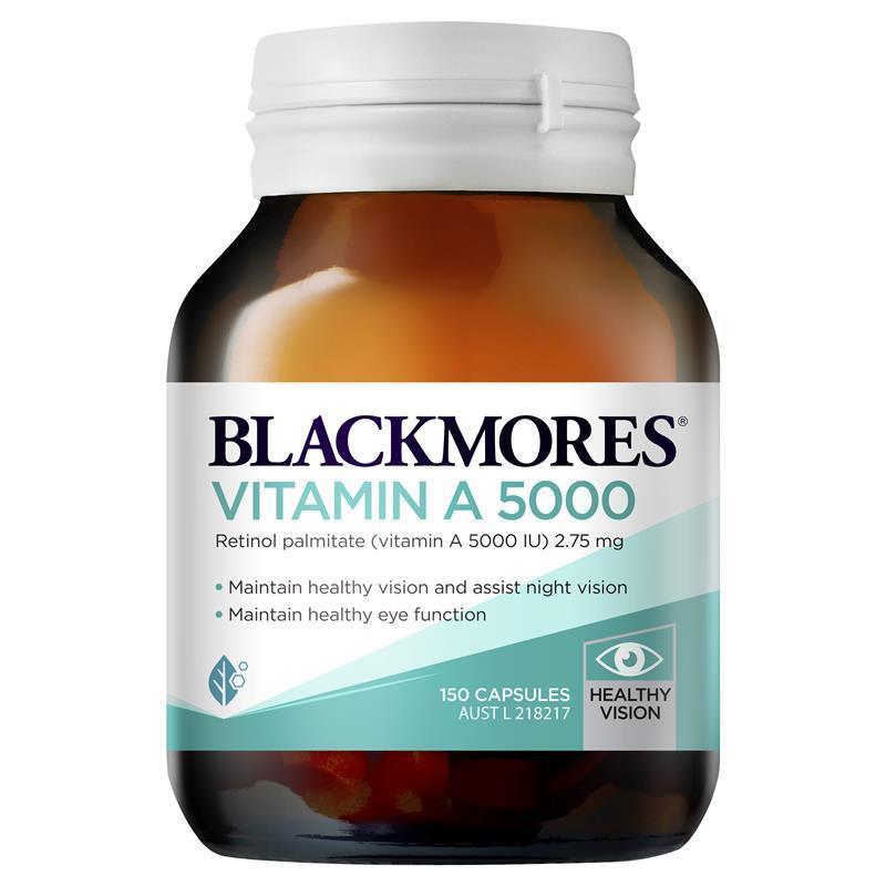 [블랙모어스] 비타민A  5000IU 150캡슐
