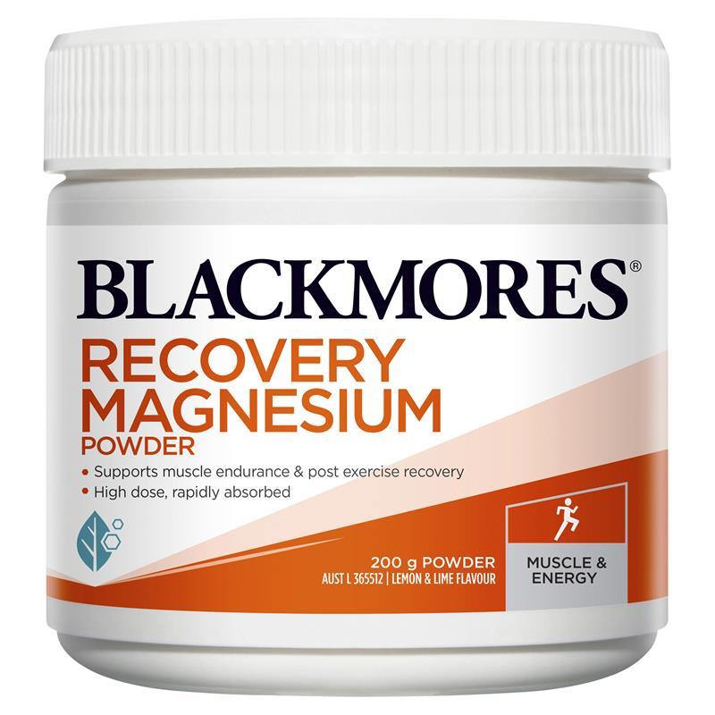 [블랙모어스] Blackmores Active Magnesium 200g Powder