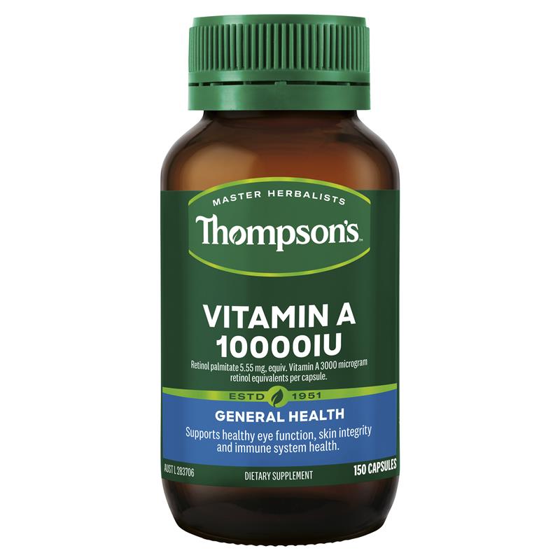 [톰슨스] 비타민A 10000 IU 150캡슐