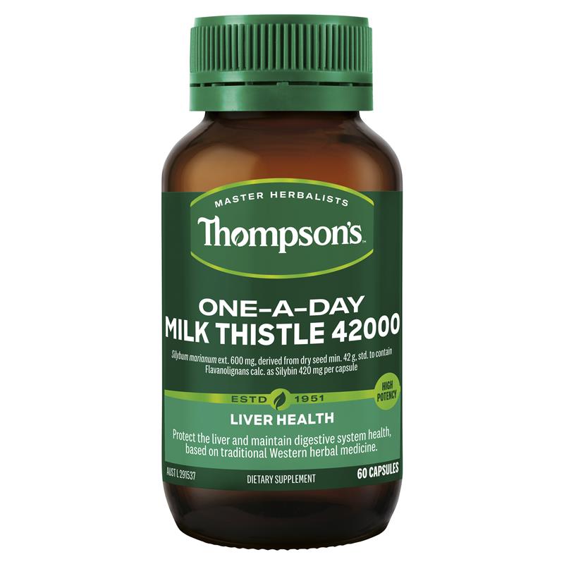 [톰슨스] 밀크씨슬 42000mg 하루한알 60캡슐
