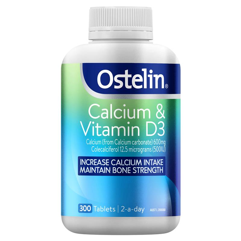 [오스텔린] 칼슘 & 비타민D3 300정