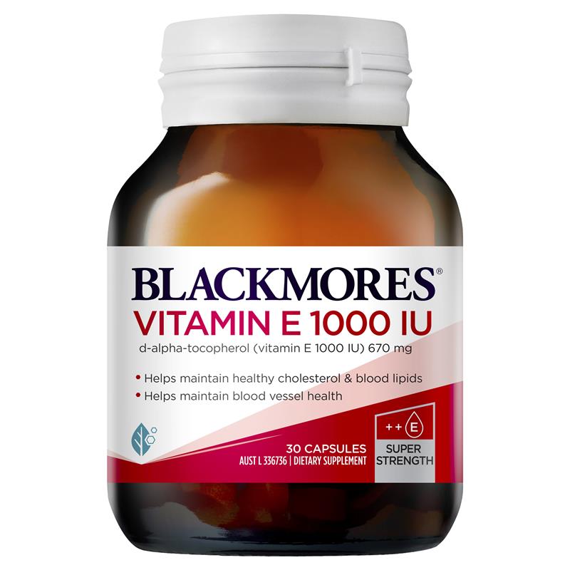 [블랙모어스] 비타민E 1000IU 30캡슐