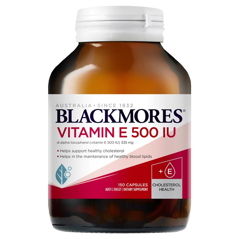 [블랙모어스] 비타민E 500IU 150캡슐