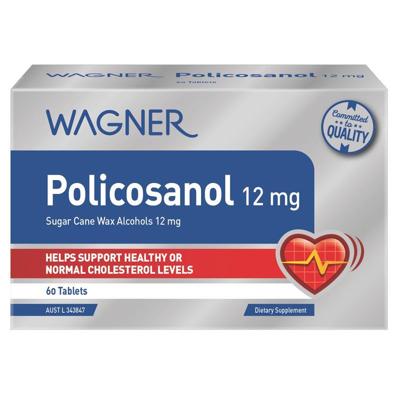 [와그너] 폴리코사놀 Policosanol 12mg 60정