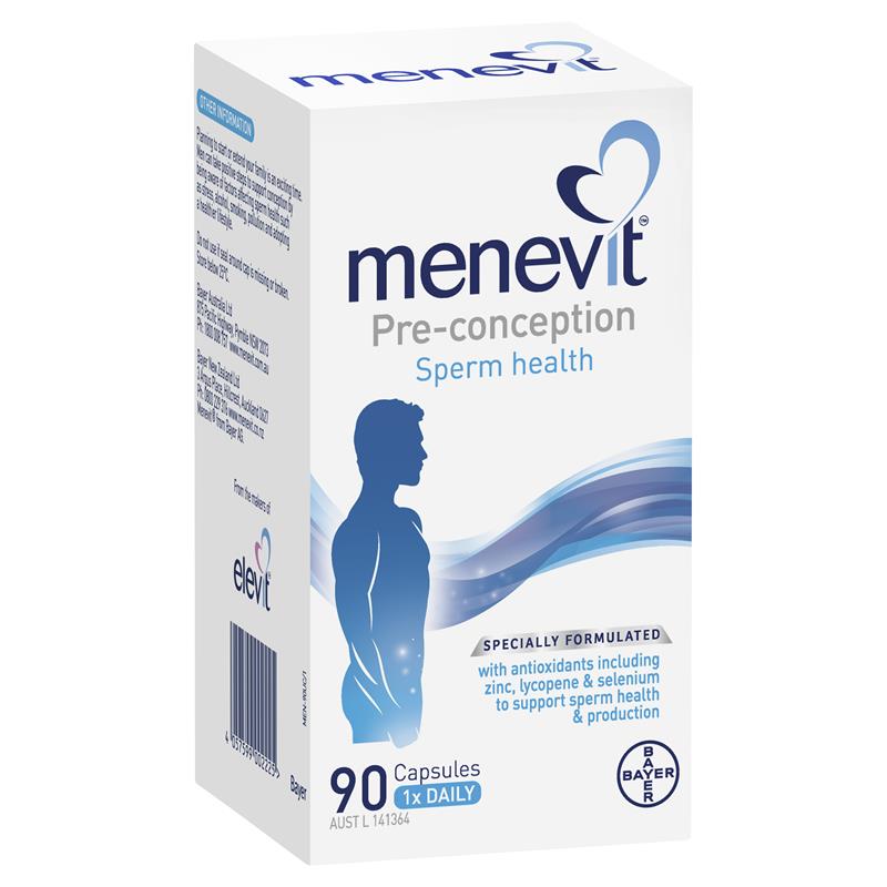 [메네비트] Menevit 남성 기능(임신준비) 90캡슐