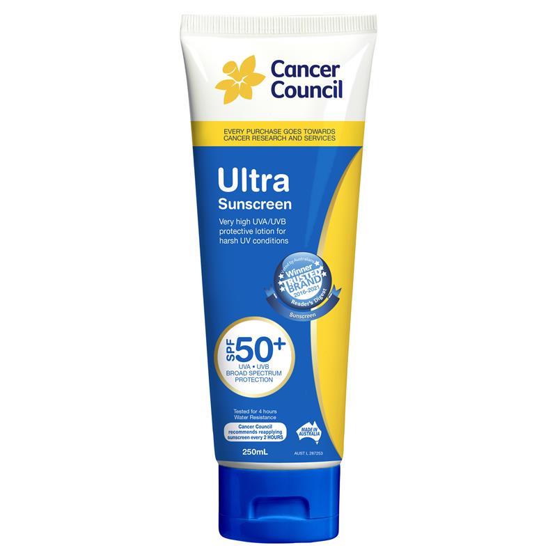 [캔서카운슬] 울트라 썬크림 SPF50+ 250ml 튜브