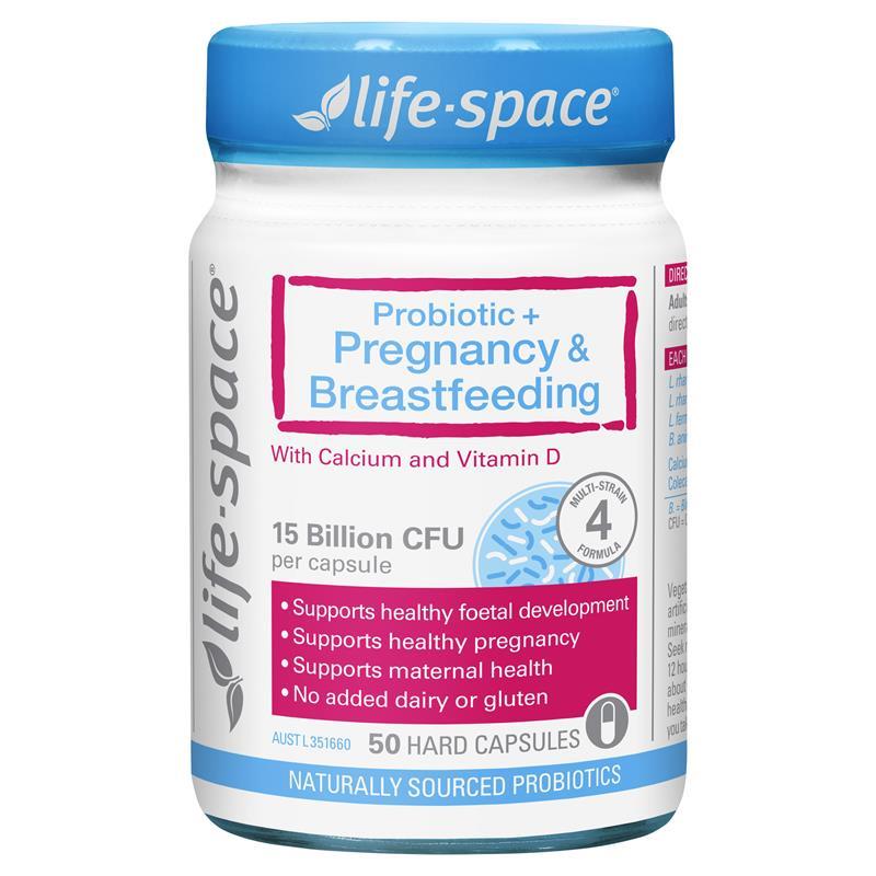 [라이프스페이스] 프레그넌시 임신 & 모유수유 프로바이오틱(유산균) 50캡슐