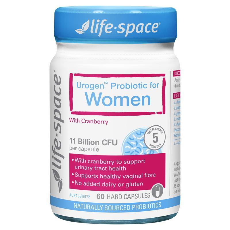 [라이프스페이스] 여성용 프로바이오틱(유산균)+크랜베리 60캡슐